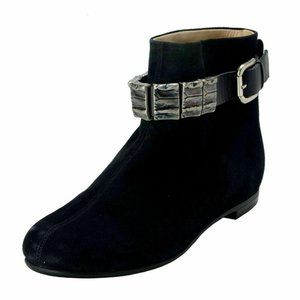 Vicini Tapeet Women's Suede Decorated Ankle Boots
